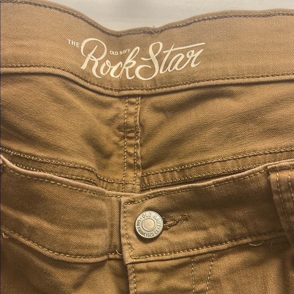 Old Navy RockStar Tan Pants